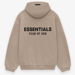 Fear Of God ESSENTIALS Desert Sand Hoodie Men’s Size Large, Oversized.